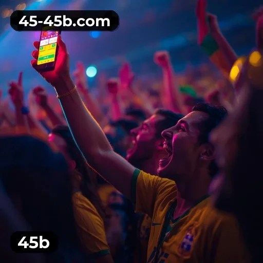 45b login — painel de entrada no app oficial